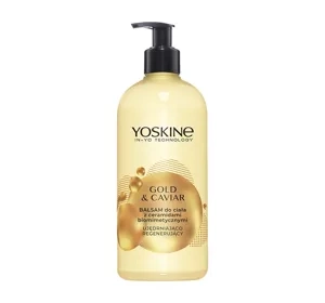 Yoskine Gold&Caviar balsam do ciała z ceramidami biomimetycznymi 400ml