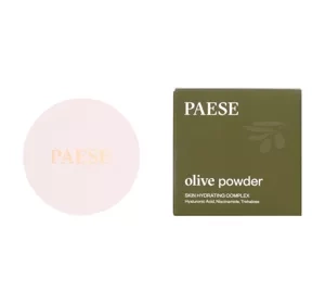 Paese Olive transparentny sypki puder oliwkowy do twarzy 6g