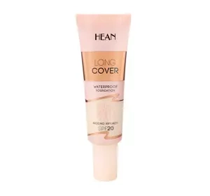 Hean Long Cover wodoodporny podkład kryjący SPF20 C4 Warm Beige 25 ml