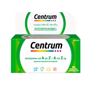 Centrum Kompletne od A do Z z witaminami i minerałami 100 tabletek