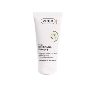Ziaja Med. Kuracja Ochronna tonujący krem SPF50+ Odcień Jasny 50 ml