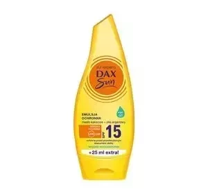 Dax Sun wodoodporna emulsja ochronna z masłem kakaowym i olejem arganowym SPF15 175 ml