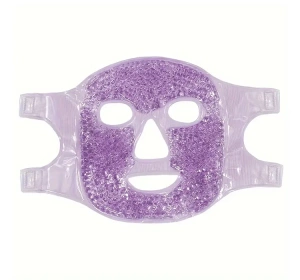 eCarla chłodząca maseczka żelowa wielokrotnego użytku AK22FIO Fioletowa