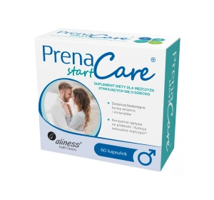 Aliness PrenaCare Start suplement diety dla mężczyzn starających się o dziecko 60 kapsułek