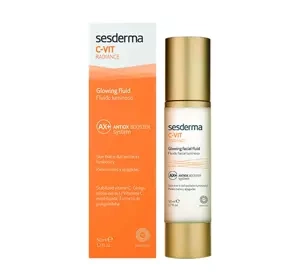 Sesderma C-Vit Radiance Glowing Fluid krem rozświetlający do twarzy 50 ml