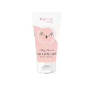 Nacomi Baby Face & Body Cream SPF50 krem do twarzy i ciała dla dzieci od 6 miesiąca 50 ml