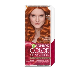 Garnier Color Sensation trwała farba do włosów 7.40 Miedziany Blond