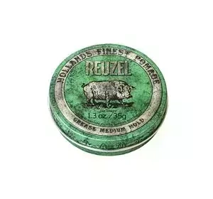 REUZEL GREEN GREASE MEDIUM HOLD POMADA DO WŁOSÓW 35G