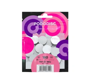 Staleks Pro Pododisc wymienne nakładki ścierne do pododysku M/20 mm 180 grit 50 sztuk