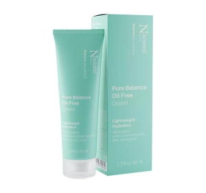 Nacomi Next Level Pure Balance Oil-Free Cream nawilżający krem do cery tłustej i mieszanej 40 ml