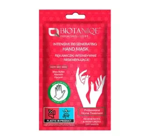 Biotaniqe Hand Mask rękawiczki intensywnie regenerujące 2x15 ml