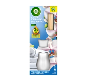 Air Wick patyczki zapachowe Świeże Pranie & Biała Orchidea 42 ml
