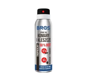 Bros spray na komary i kleszcze 50% Deet 90 ml