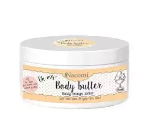 Nacomi naturalne masło do ciała Shea Pomarańcza 100 ml