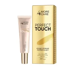 More4Care Perfect Touch kryjący podkład rozświetlający 103 Beige 30ml