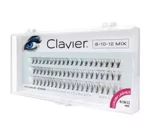 Clavier Classic Mix kępki sztucznych rzęs 8 10 12 mm