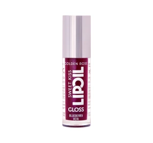 Golden Rose Sweet Kiss Lip Oil Gloss olejek do ust z efektem błyszczyka 07 Blueberry Acai 4,7 ml