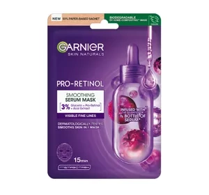 Garnier Pro-Retinol wygładzająca maska w płachcie 22 g