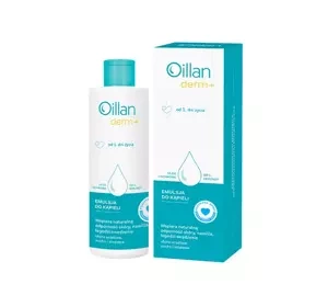 Oillan Derm+ emulsja do kąpieli do skóry suchej i atopowej 200 ml