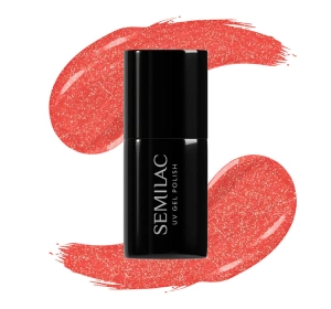 Semilac Love Is In The Nails lakier hybrydowy 392 Red Heartbreaker 7 ml