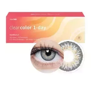 ClearLab ClearColor 1-Day Gray kolorowe soczewki kontaktowe 10 szt