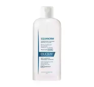 Ducray Squanorm szampon przeciwłupieżowy na łupież suchy 200 ml