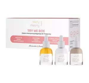 Eeny Meeny Try Me Box zestaw serum do twarzy 3 x 10 ml