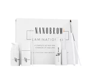 Nanobrow zestaw do laminacji brwi