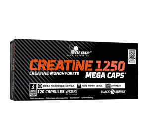 Olimp Creatine 1250 Creatine Monohydrate Mega Caps suplement diety kreatyna 120 kapsułek