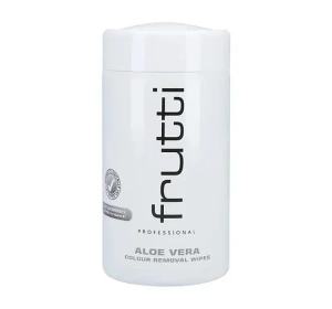 Frutti Professional Aloe Vera Colour Removal Wipes nawilżane chusteczki do usuwania plam i przebarwień na skórze 100 sztuk