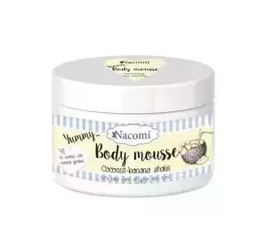 Nacomi Body Mousse mus do ciała Shake Bananowy 180 ml