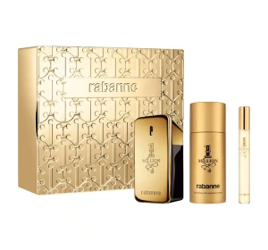 Rabanne 1 Million woda toaletowa spray 50 ml + 10 ml + dezodorant 150 ml