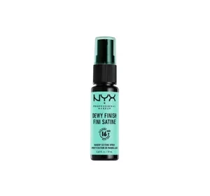 NYX Professional Makeup Dewy Finish spray utrwalający makijaż 18 ml