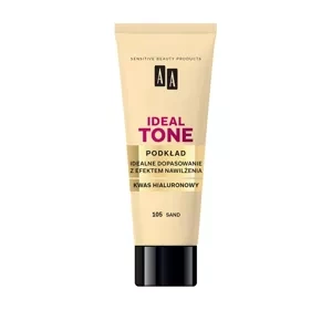 AA Ideal Tone perfekcyjnie dopasowujący się podkład do twarzy 105 Sand 30 ml