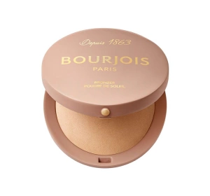Bourjois Maxi Round Pot bronzer w pudrze do konturowania twarzy 001 Light Medium 7 g