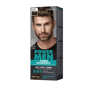 Joanna Power Men toner odsiwiający 04 Natural Brown 80g