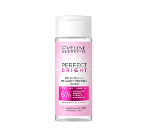 Eveline Cosmetics Perfect Bright rozjaśniający tonik do twarzy przywracający blask 150 ml