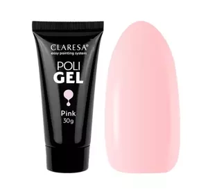 Claresa Poli Gel żel budujący Pink 30 g