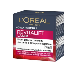 L'Oréal Paris Revitalift Laser X3 krem przeciwstarzeniowy o potrójnym działaniu na dzień 50 ml