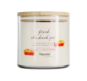 Nacomi Fragrances sojowa świeca zapachowa Fresh Rhubarb Pie 450 g