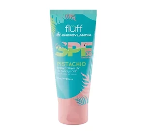 Fluff Energylandia krem z filtrem UV do twarzy i ciała SPF30 Pistachio 100 ml