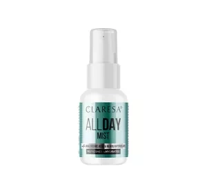 Claresa All Day Mist nawilżająco-odświeżająca mgiełka do twarzy 50 ml
