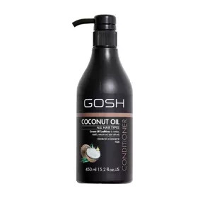 Gosh Coconut Oil wegańska odżywka do włosów z rozdwojonymi końcówkami 450 ml