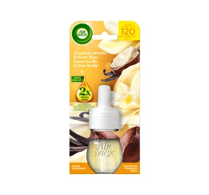 Air Wick elektryczny odświeżacz powietrza wkład Zmysłowa Wanilia & Masło Shea 19 ml
