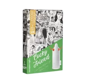Egzo stymulująca prezerwatywa z wypustkami Cocky Friend Soft 1 sztuka
