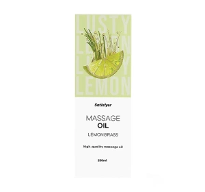 Satisfyer Lusty Lemon olejek do masażu ciała Trawa Cytrynowa 250 ml