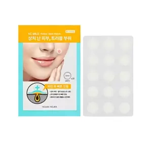 Holika Holika AC Mild Yellow Spot Patch plastry na wypryski 15 sztuk