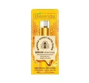 Bielenda Manuka Honey Nutri Elixir serum do twarzy na dzień i na noc 30 g