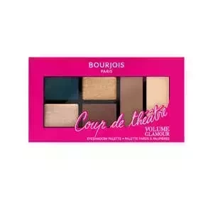 Bourjois Volume Glamour Coup De Theatre paleta cieni do powiek 02 Cheeky Look 8,4 g
