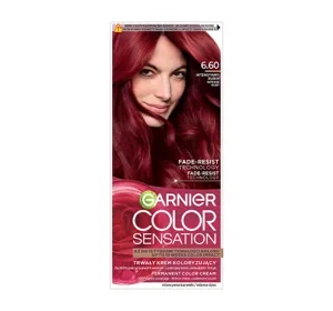 Garnier Color Sensation trwała farba do włosów 6.60 Intensywny Rubin